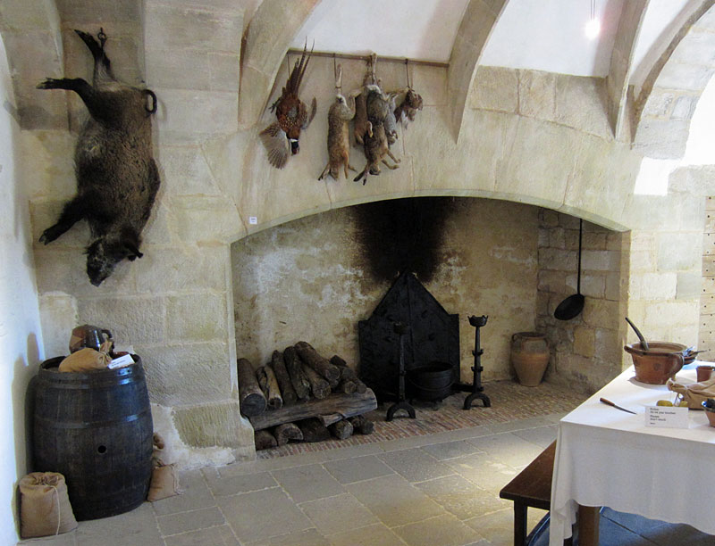 Medieval Castle Kitchen Layout